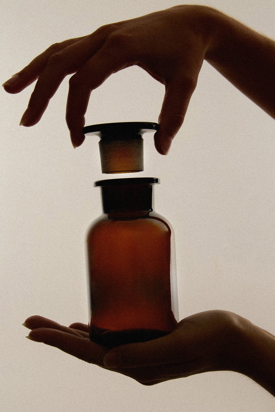 Amber Glass Apothecary Jars - Image 3