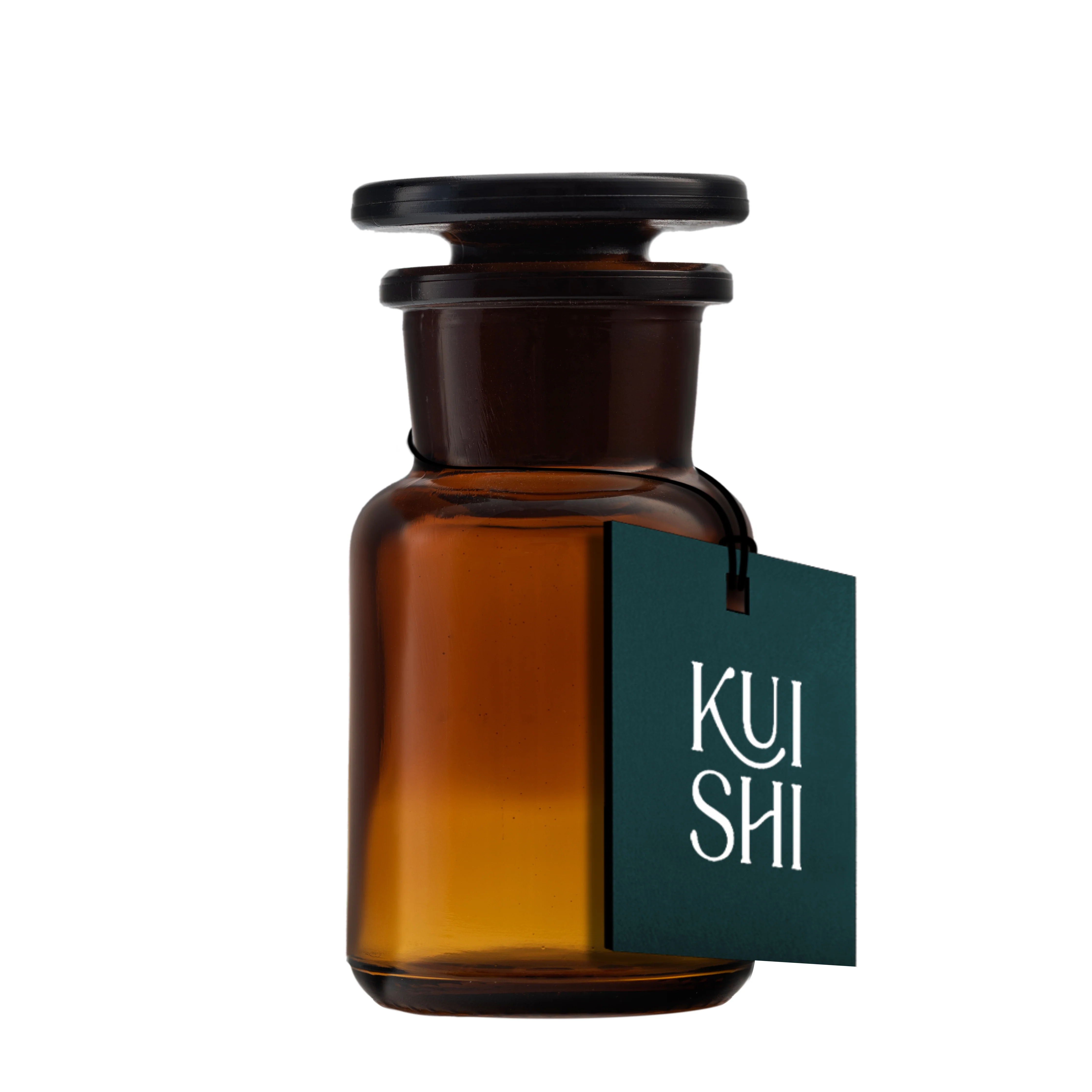 Amber Glass Apothecary Jars - Image 4