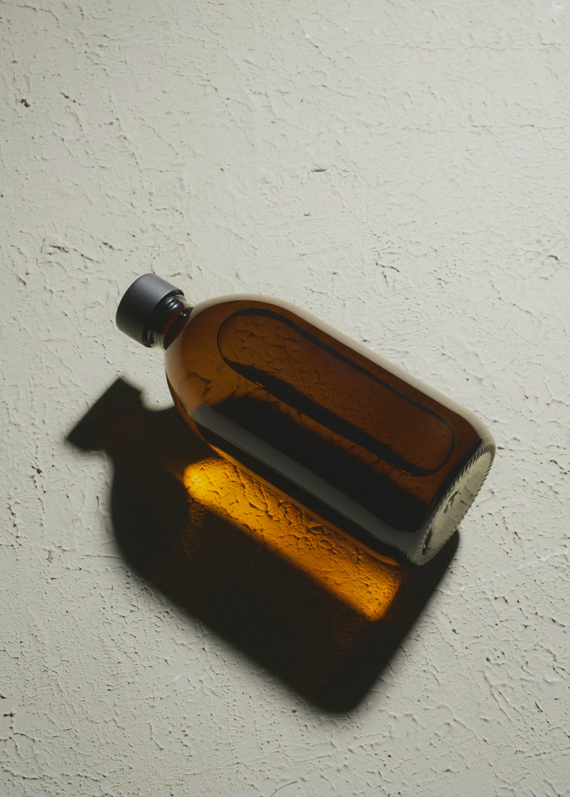 Amber Glass Bottle and Metal Cap - Image 5