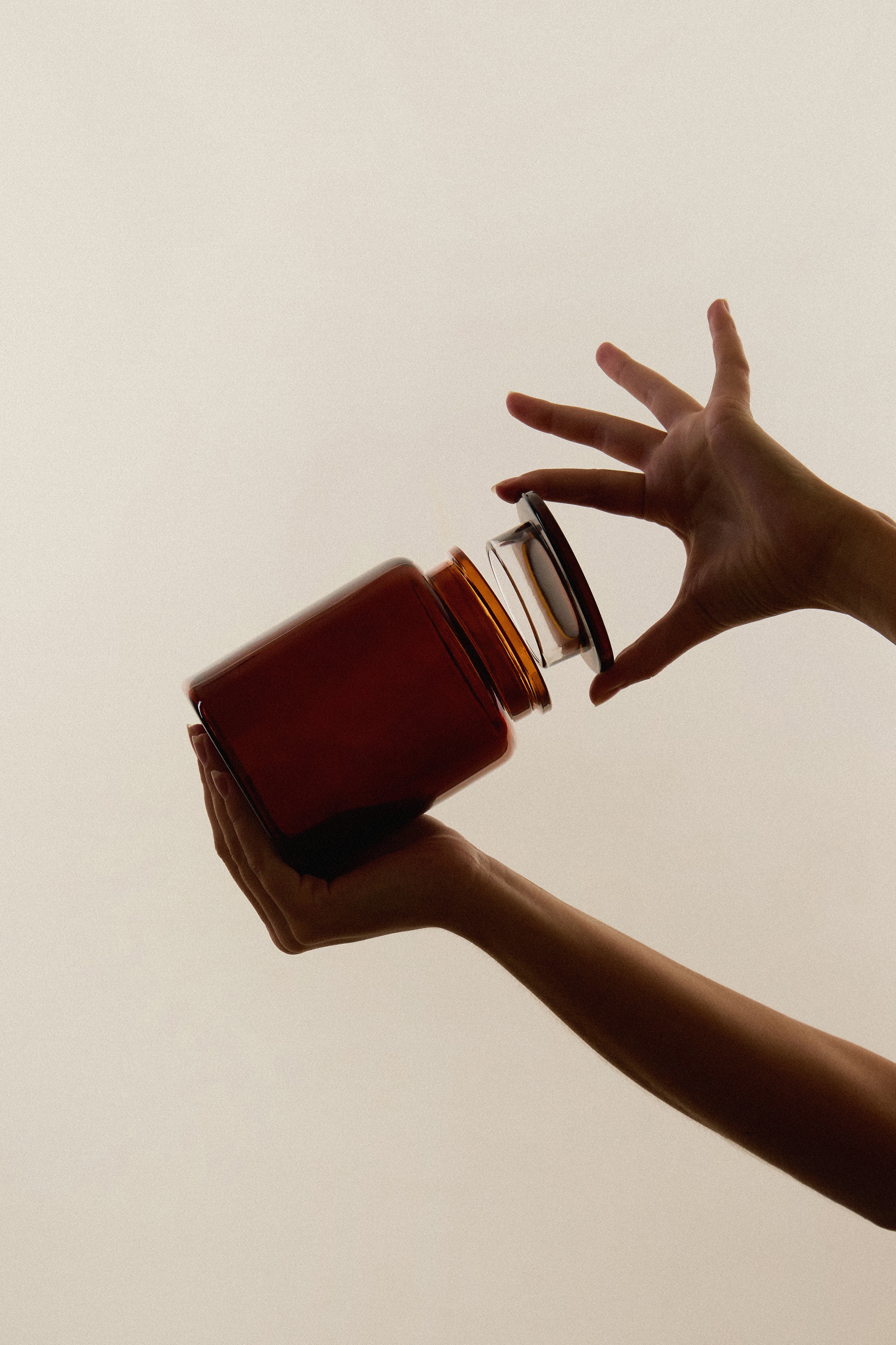 Amber Storage Jar Set - Image 3