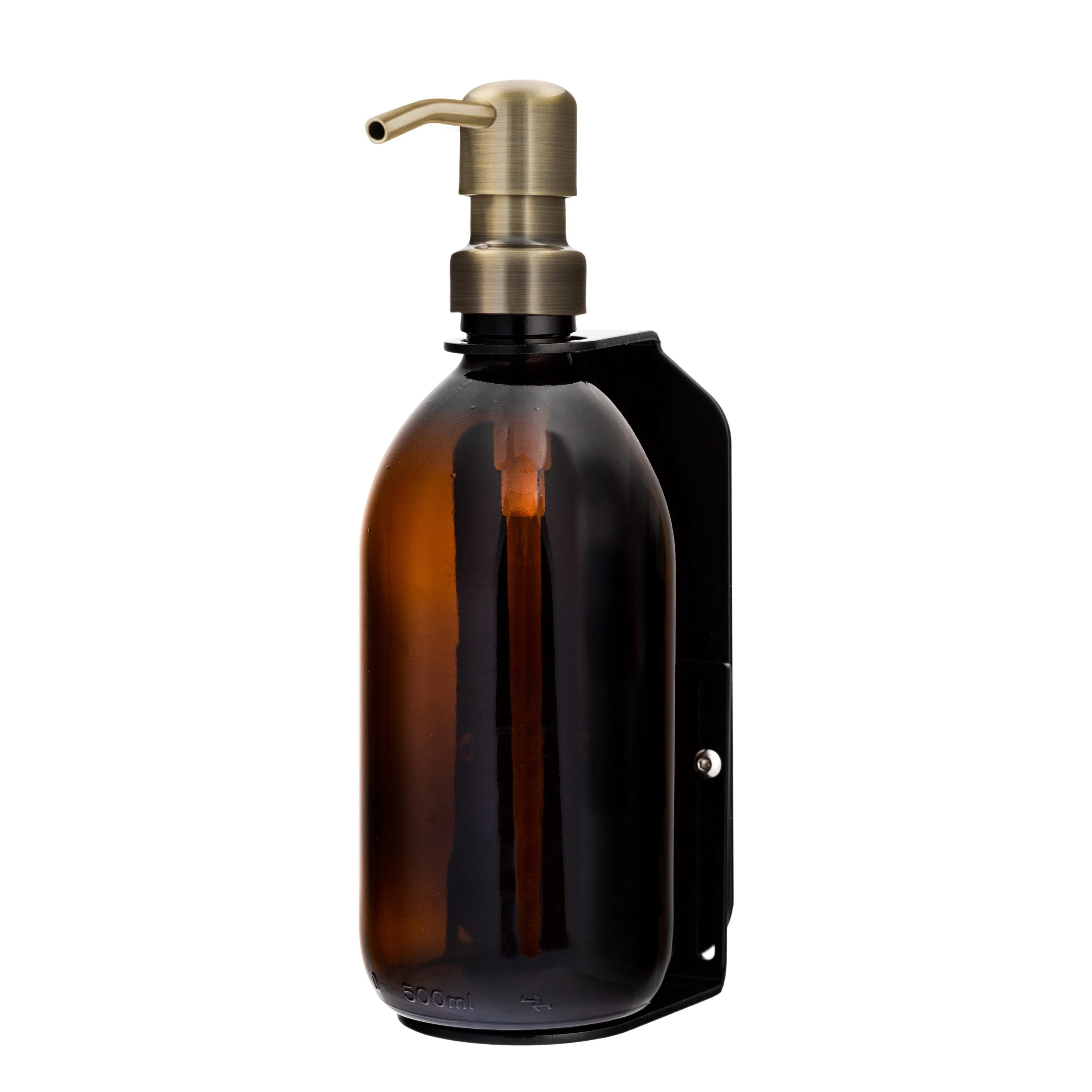Black Single Wall Mounted Soap Dispenser - Image 7