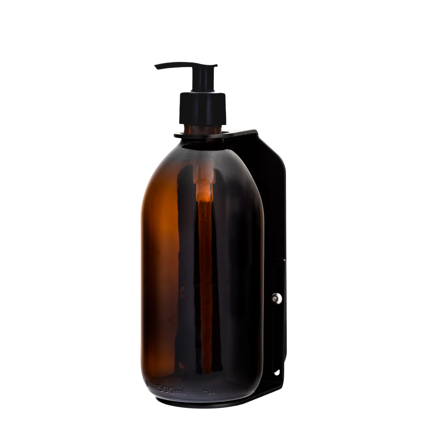 Black Single Wall Mounted Soap Dispenser - Image 9