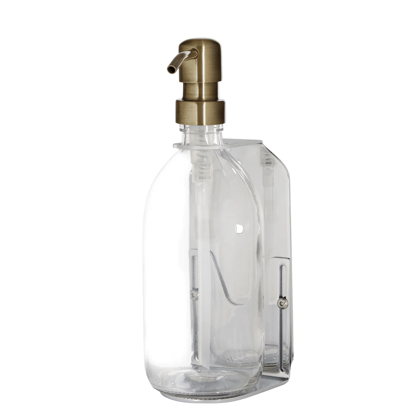 Chrome Single Wall Mounted Soap Dispenser - Image 12