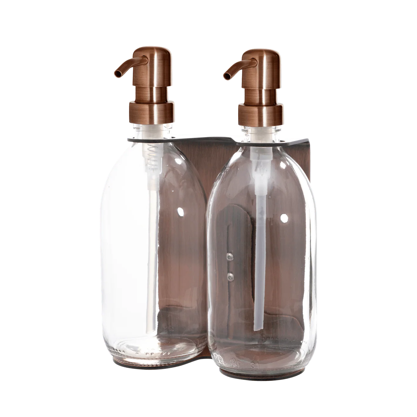 Copper Double Wall Mounted Soap Dispenser - Image 12