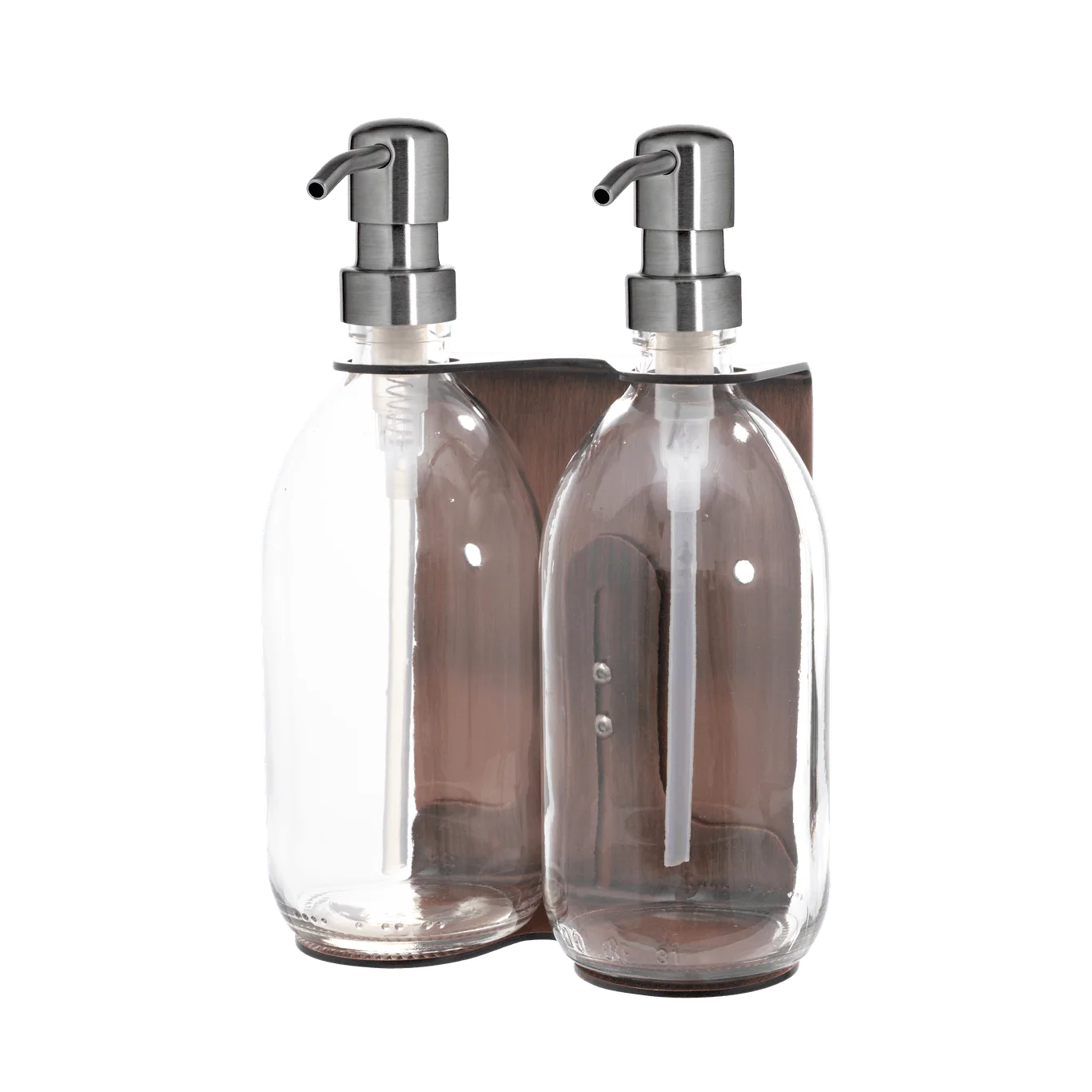 Copper Double Wall Mounted Soap Dispenser - Image 14