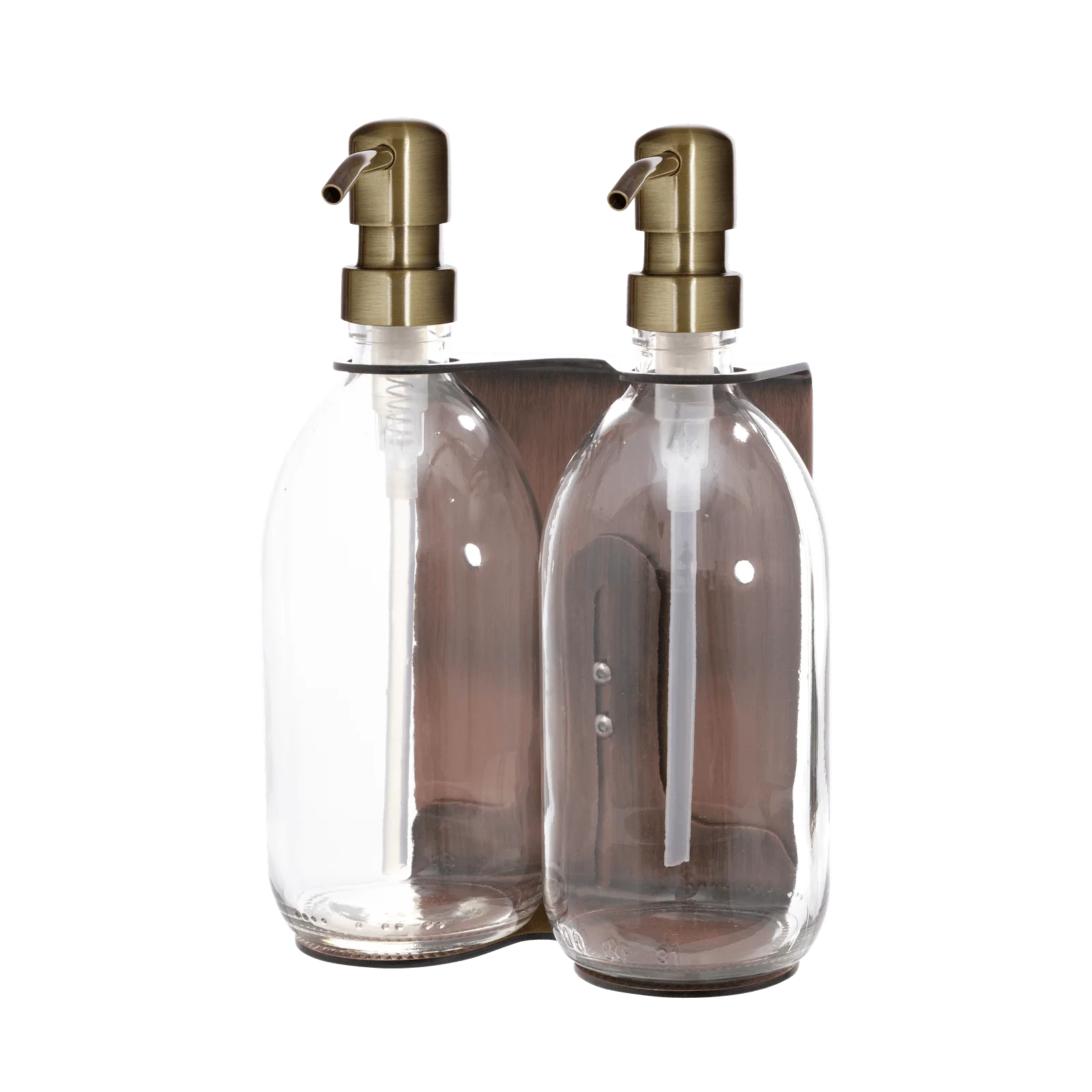 Copper Double Wall Mounted Soap Dispenser - Image 8