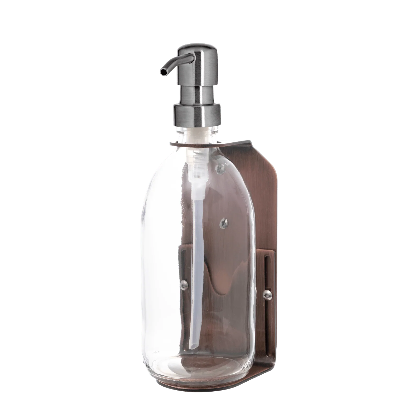 Copper Single Wall Mounted Soap Dispenser - Image 10
