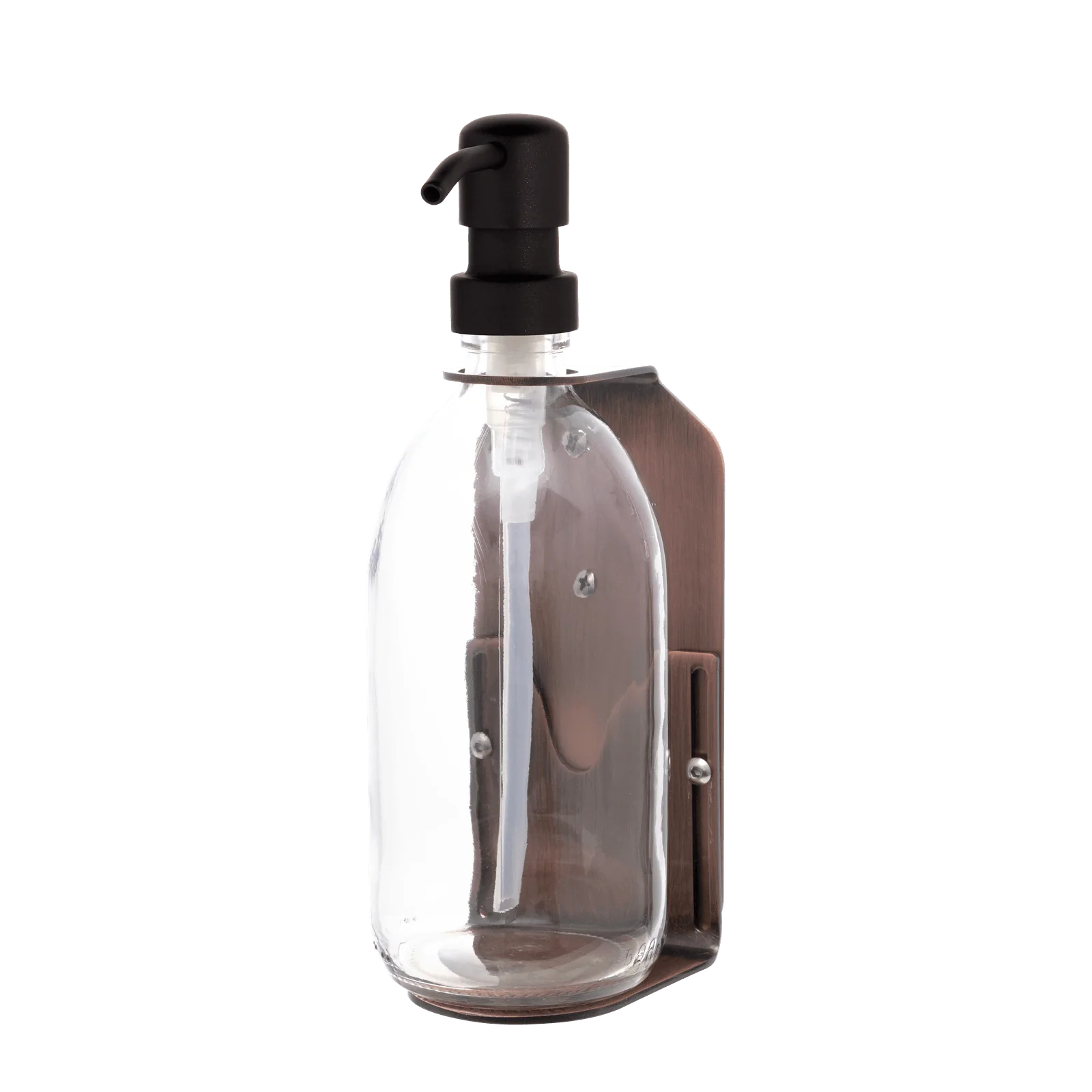 Copper Single Wall Mounted Soap Dispenser - Image 11