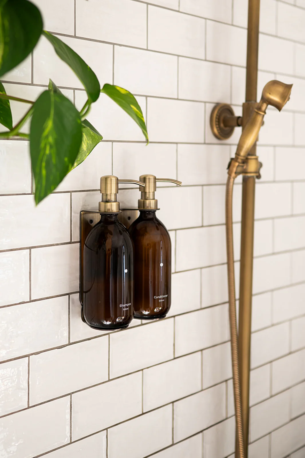 Gold Single Wall Mounted Soap Dispenser - Image 4