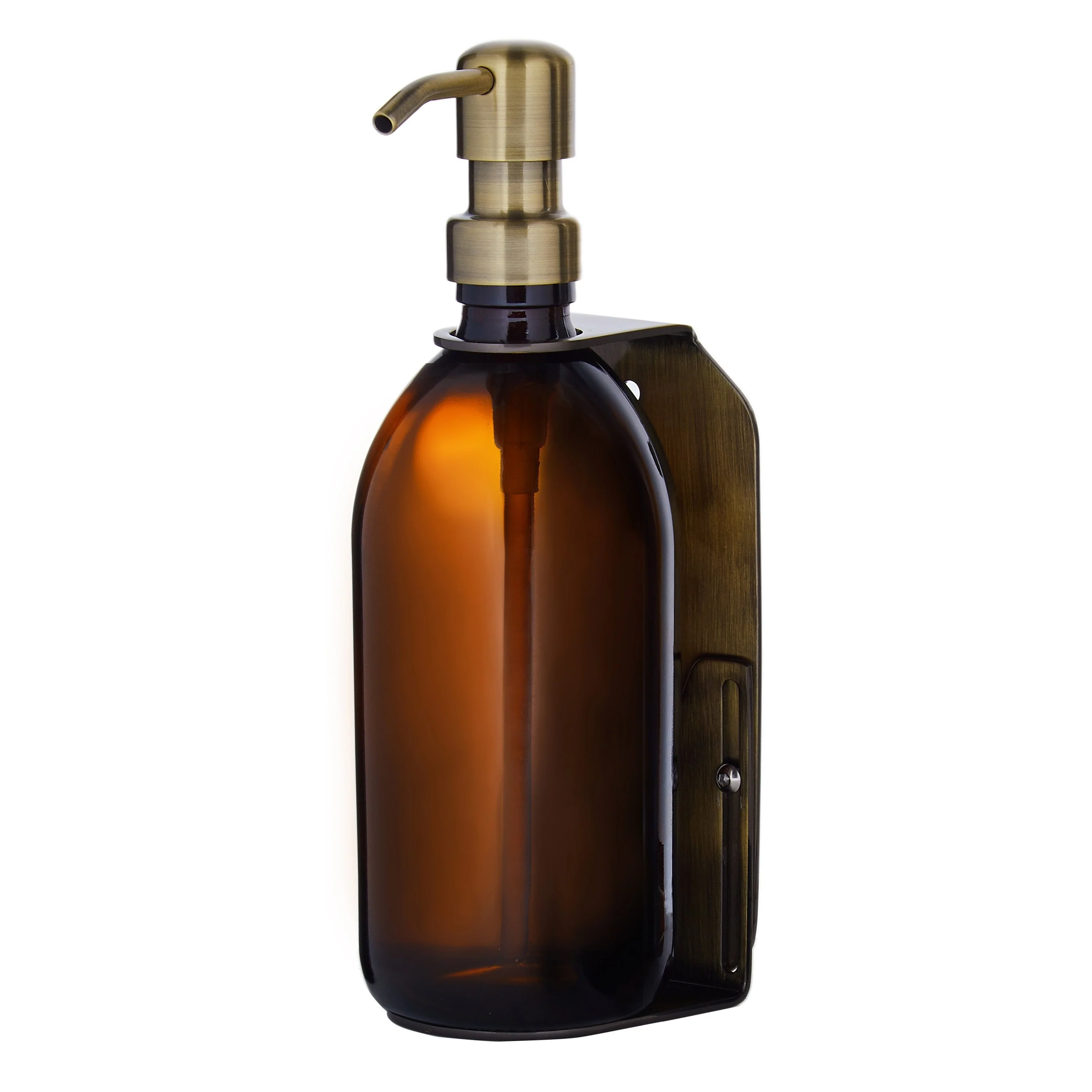 Gold Single Wall Mounted Soap Dispenser - Image 3
