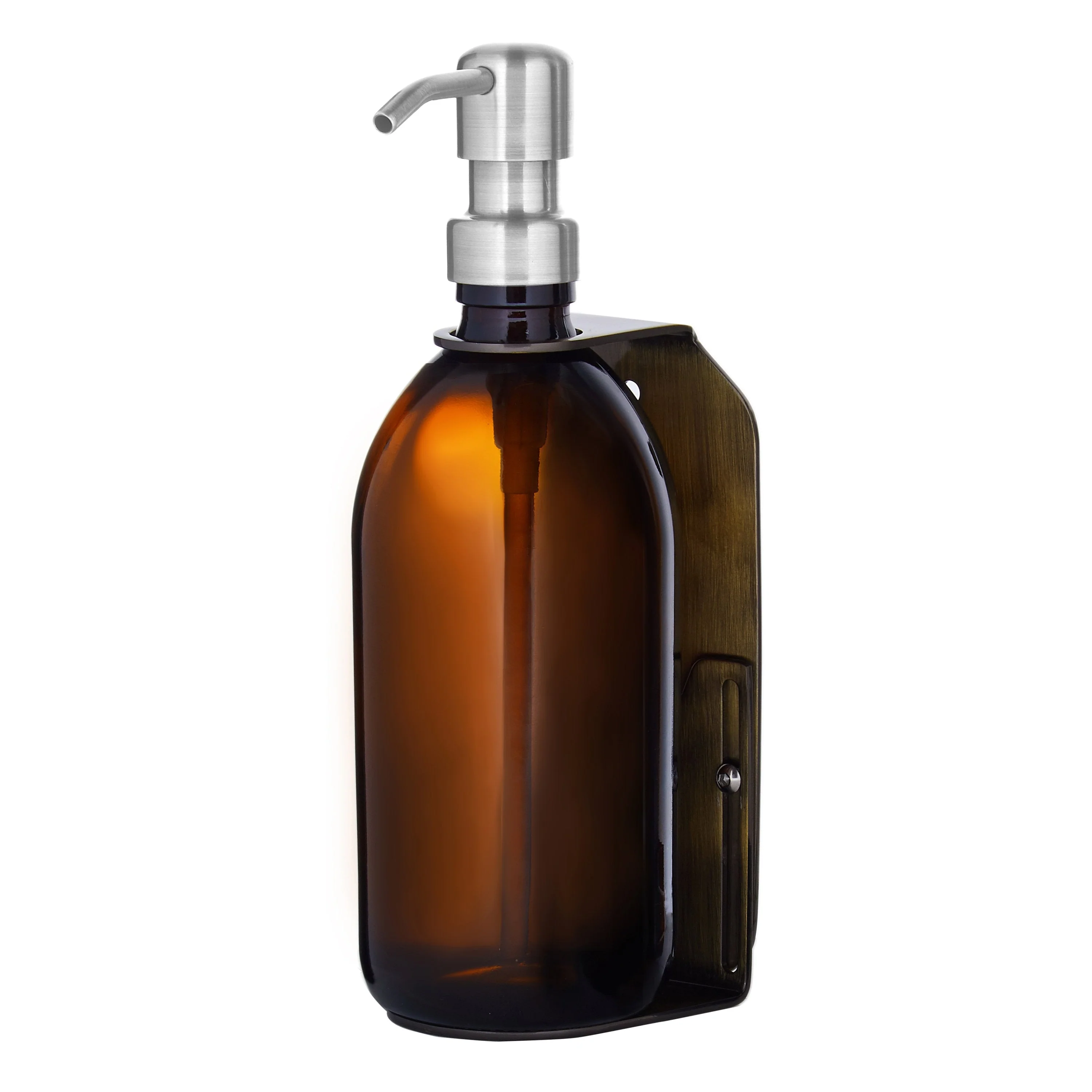 Gold Single Wall Mounted Soap Dispenser - Image 6