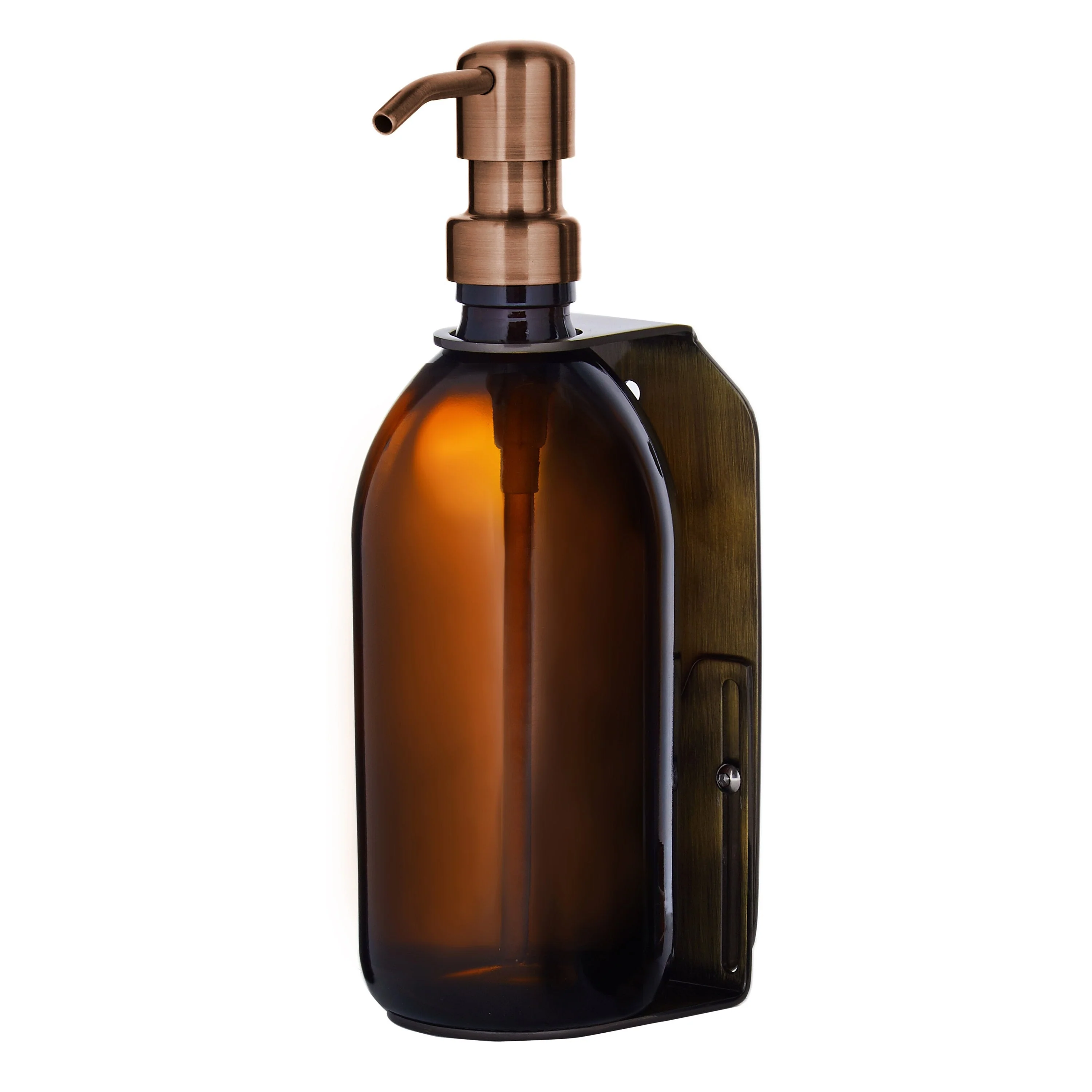 Gold Single Wall Mounted Soap Dispenser - Image 7