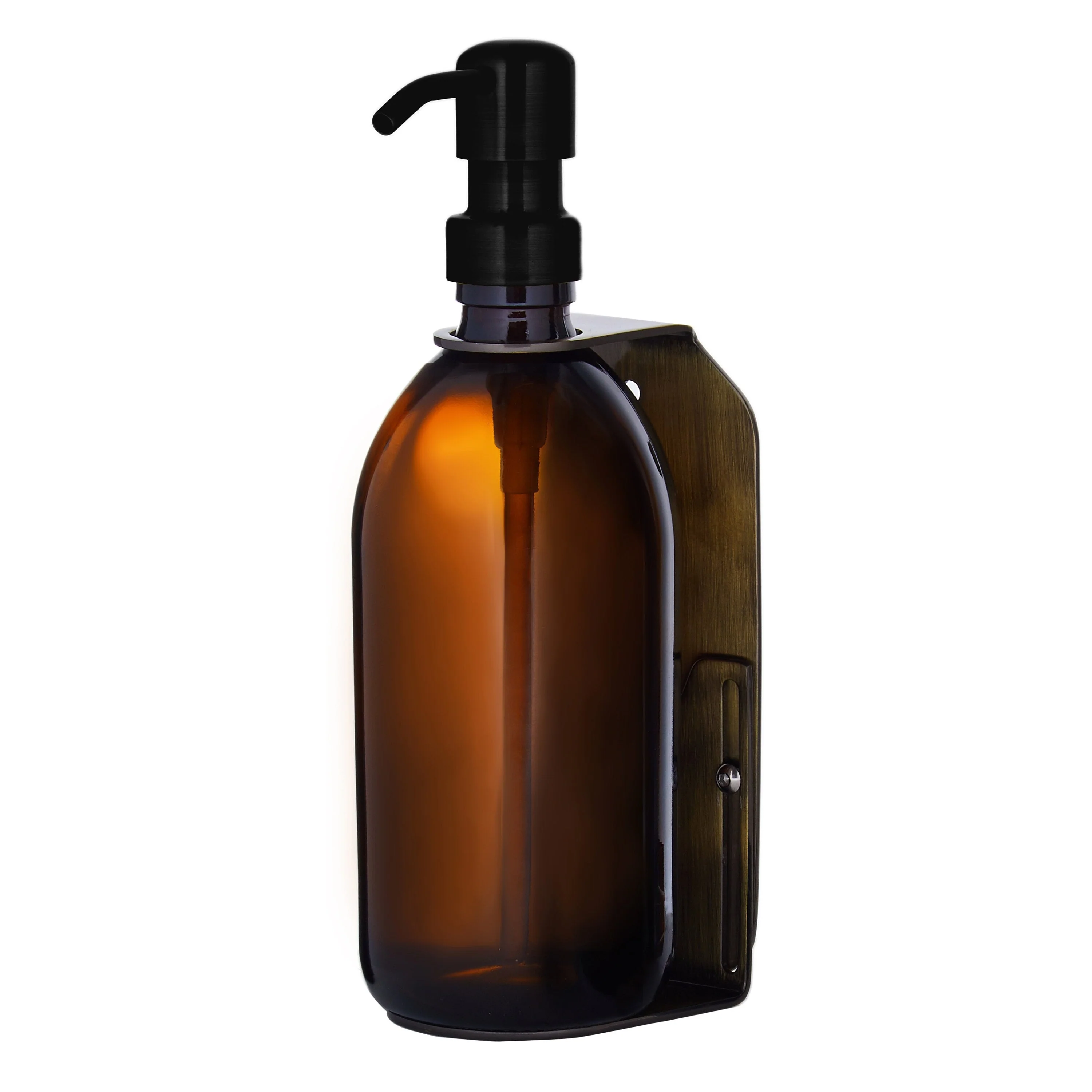 Gold Single Wall Mounted Soap Dispenser - Image 8