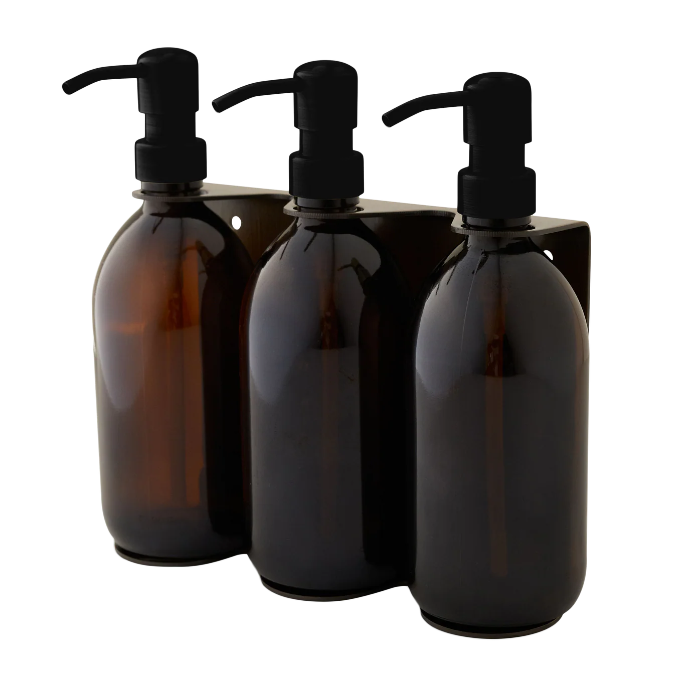 Gold Triple Wall Mounted Soap Dispenser - Image 8