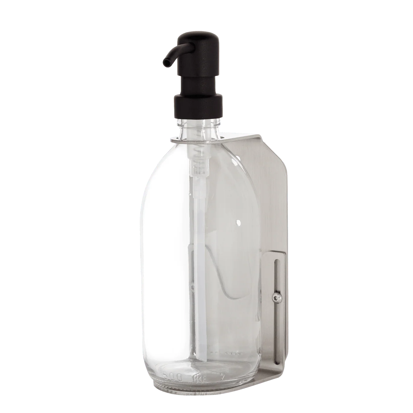 Nickel Single Wall Mounted Soap Dispenser - Image 12