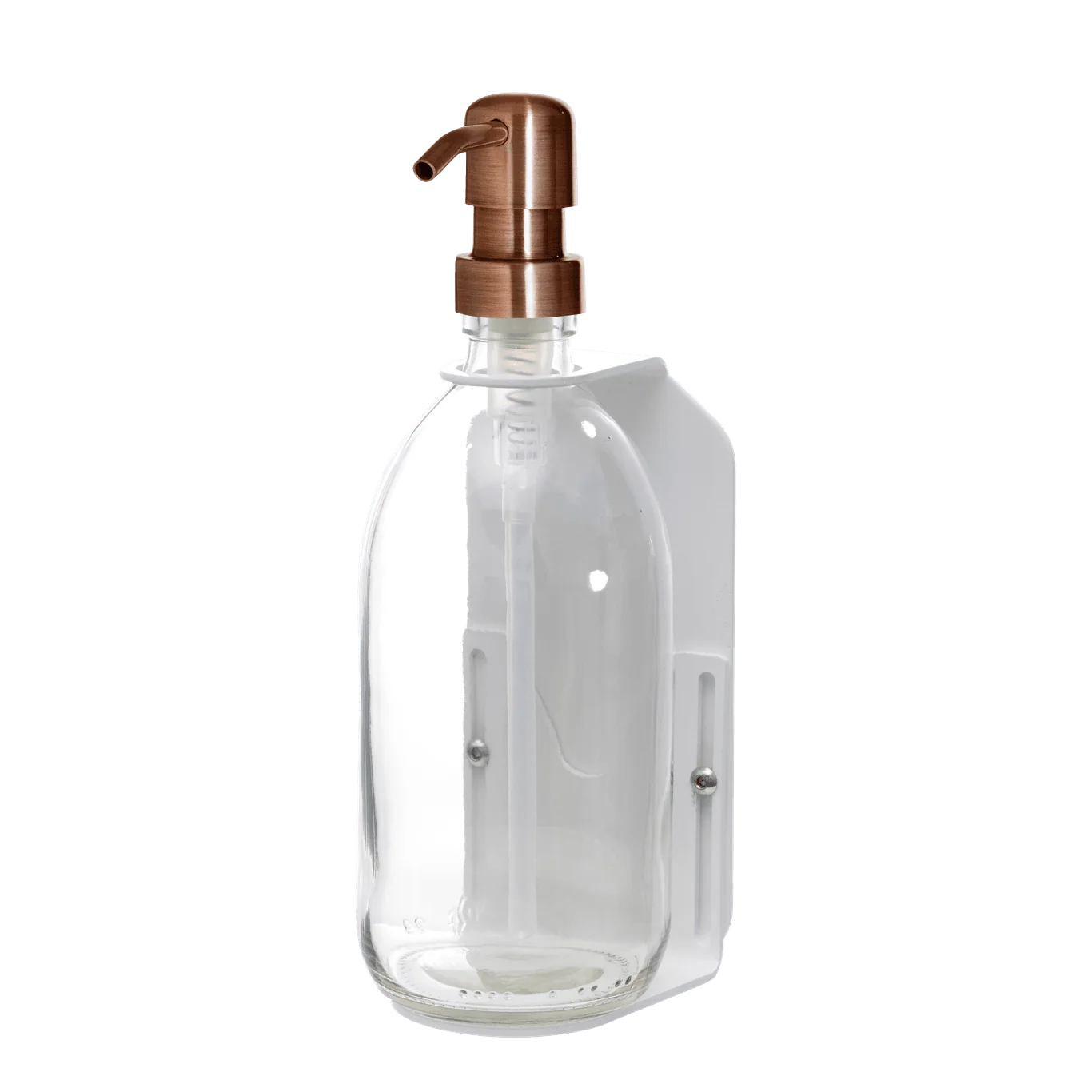 White Single  Wall Mounted Soap Dispenser - Image 13