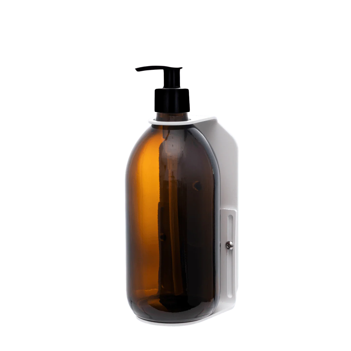 White Single  Wall Mounted Soap Dispenser - Image 9